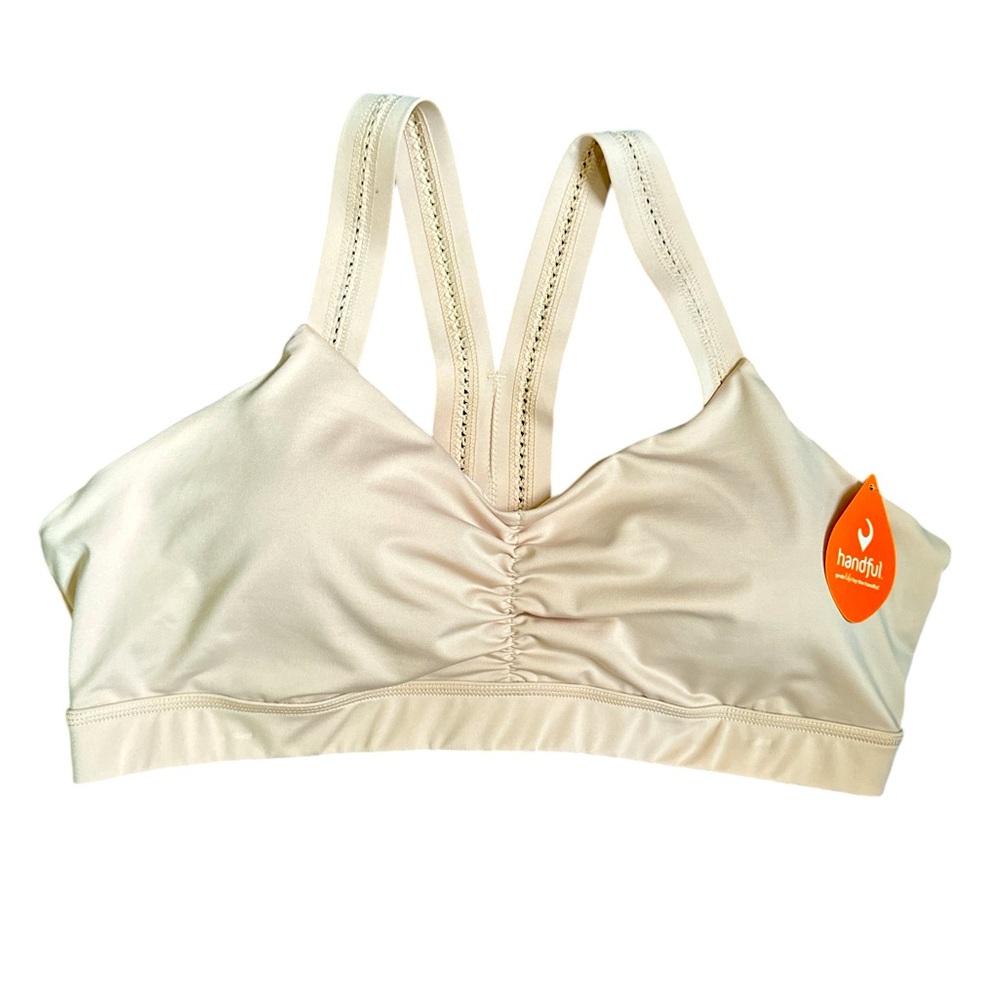 Handful Y-back bra - “have it all honey” XXL perfect brand for C&D cups NWT